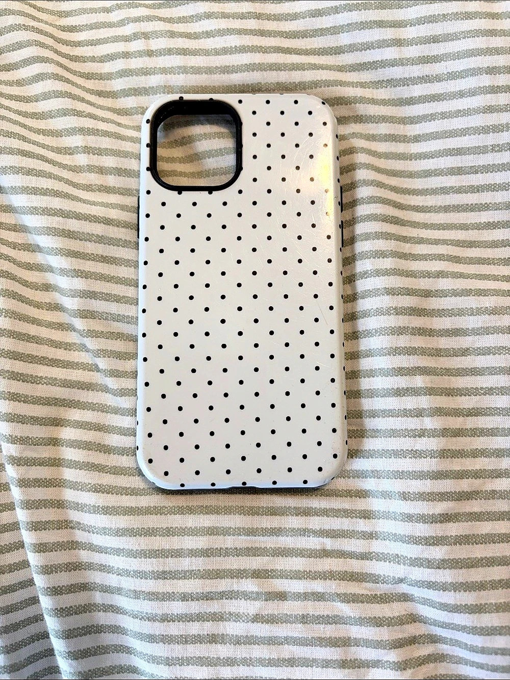 Wildflower Cases Polka Dot | Black and White iPhone Case & White iPhone Case